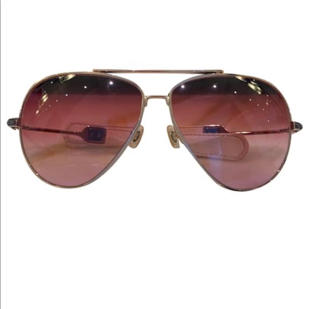 Chrome hearts rose glass aviators